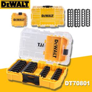 DEWALT DT70801Parts 보관함, 소형 벌크 보관 케이스, 도구 부품 드릴 비트, 플라스틱 도구 보관함, 스크루드라이버 비트 바