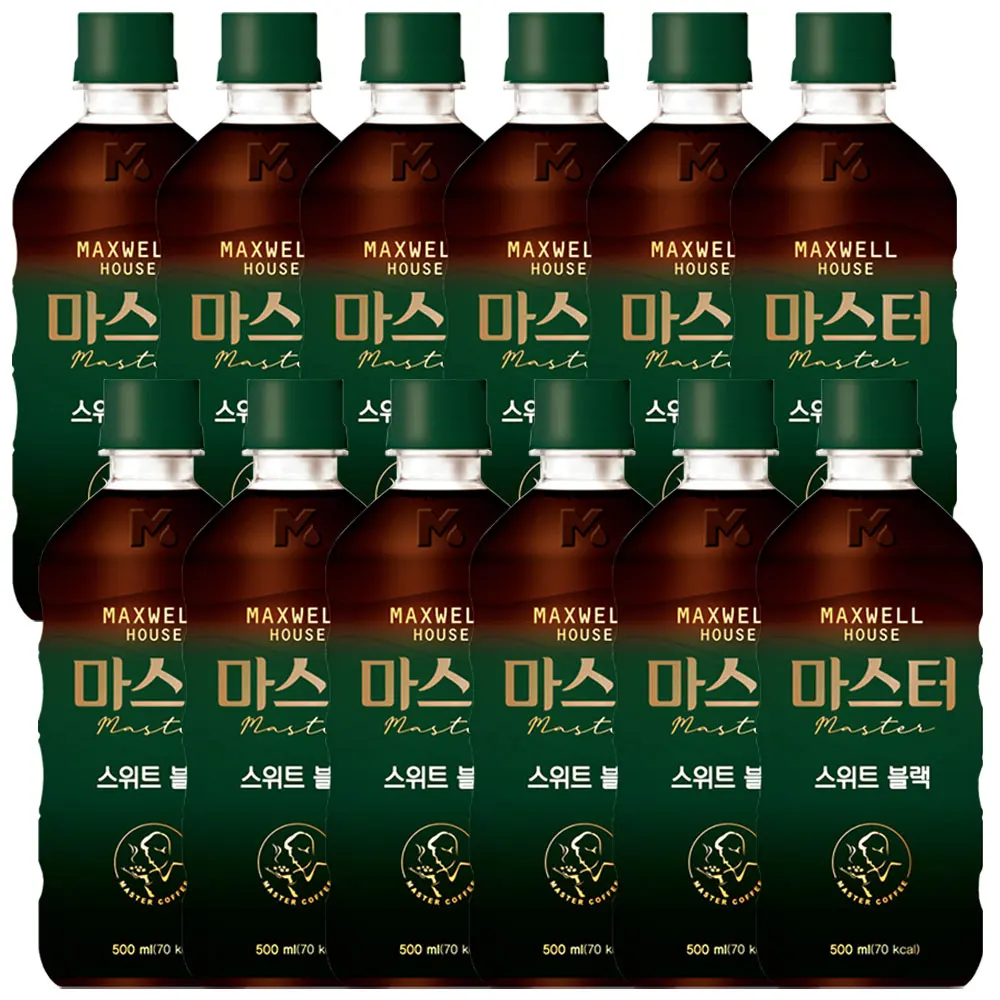 맥스웰하우스 마스터 스위트블랙 500ml 12개