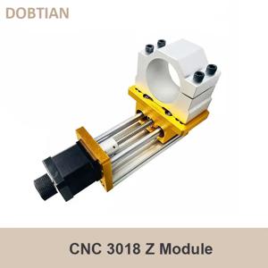 Z축 CNC 3018 플러스 모듈, 알루미늄 슬라이딩 축 샤프트, 52mm 보어, 500W 스핀들, Nema17 42H 스텝퍼 모터 구동