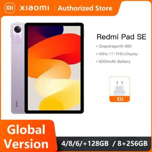 Redmi Pad SE 샤오미 글로벌 버전 미 태블릿, 90Hz, 11 인치 디스플레이, 8000mAh 스냅드래곤®680 쿼드 스피커, 돌비 애트모스®