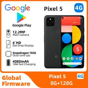 구글 픽셀 5 5G 스마트폰 CPU, 퀄컴 스냅드래곤 756G 배터리 용량, 4080mAh 12MP 카메라, 정품 중고 휴대폰