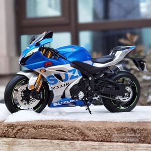 1:12 스즈키 GSX-R1000R Aprilia RSV4 합금 레이싱 오토바이 모델, 다이캐스트 스트리트 크로스 컨트리 오토바이 모델, 하이 시뮬레이션