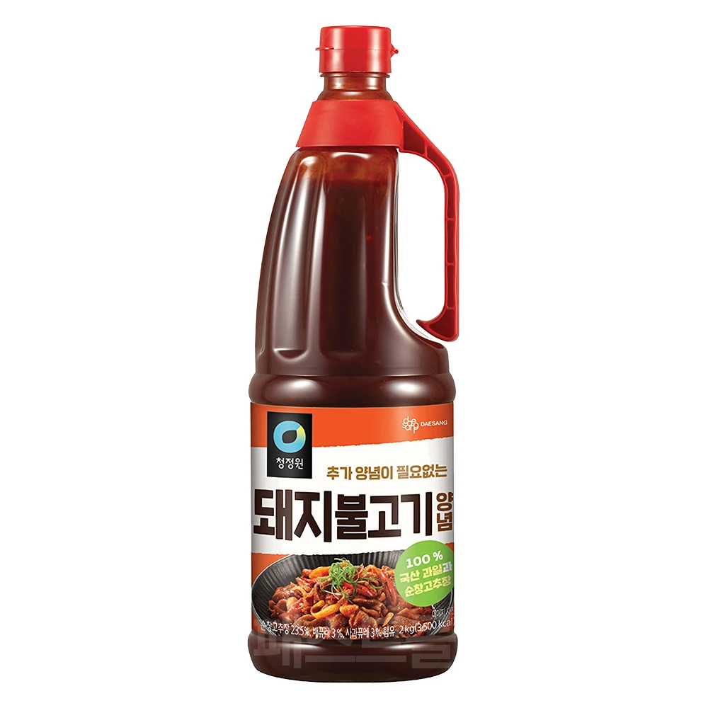 청정원 돼지불고기양념 2kg