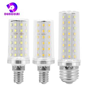 실제 전원 LED 옥수수 전구, LED 램프, 홈 장식 샹들리에 촛불 조명, 5W, 7W, E27, E14, 60, 80LED, SMD2835, 220V-240V