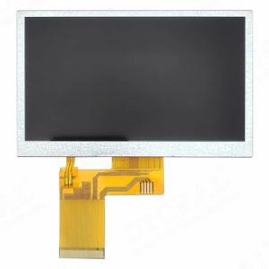 TFT LCD 디스플레이 스크린 모듈, RGB 인터페이스 플러그인 3.3V 500 1000 휘도, ST7280, HD IPS TN, 480x272, 40 핀, 4.3 인치