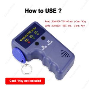 RFID 복사기 TK4100 복사기, 125KHz 핸드헬드 EM4100 EM4305 T5577 재기록 가능 ID Keyfobs 태그 프로그래머 리더