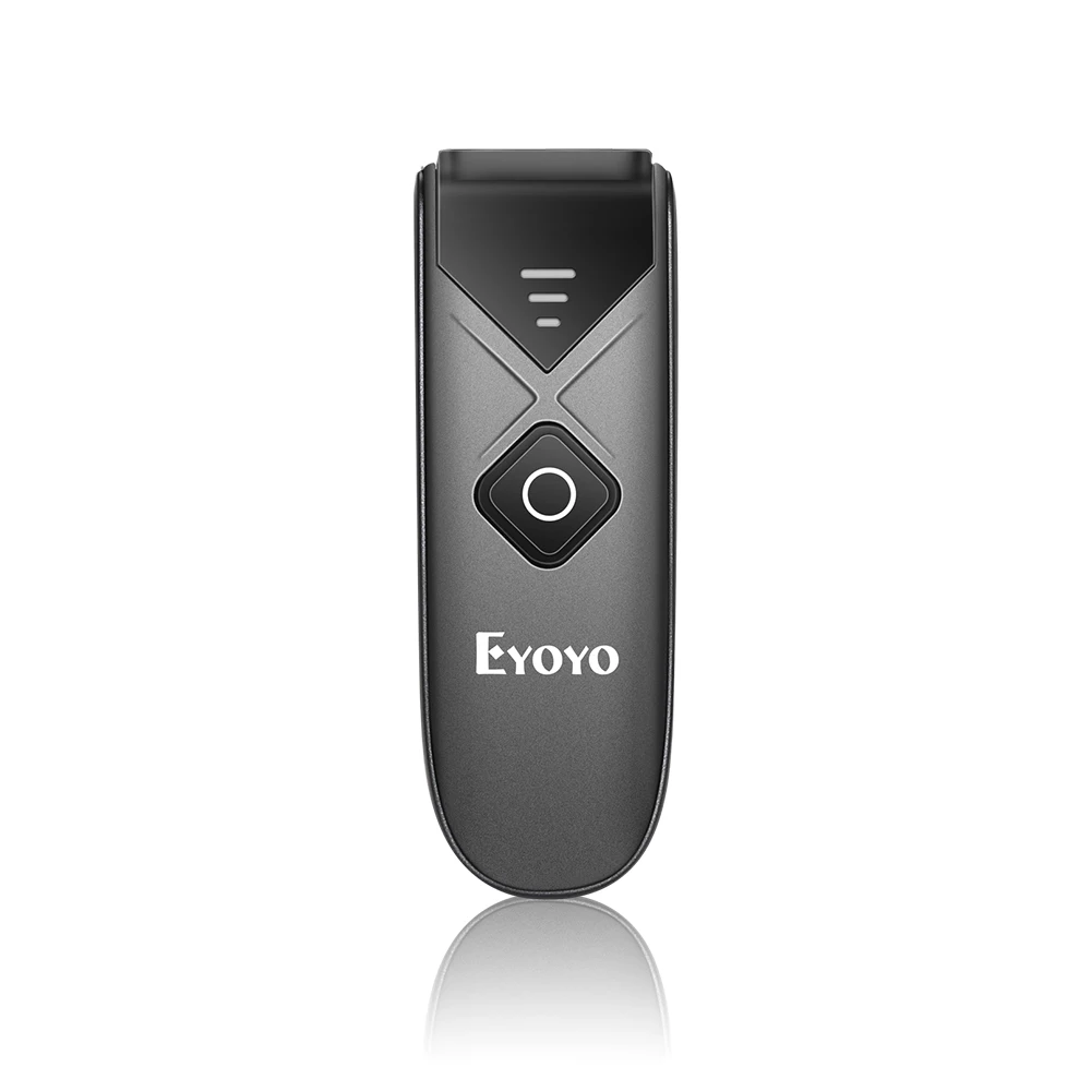 Eyoyo USB 유선 블루투스 2.4G 무선 1D QR PDF417 미니 바코드 리더, 아이패드 아이폰 안드로이드 태블릿 PC용 2D 바코드 스캐너