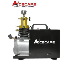 ACECARE 전기 고압 PCP 공기 압축기, 스쿠버 다이빙 탱크 충전, TXES031, 4500Psi, 300Bar, 220V, 110V