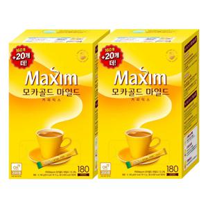 맥심 모카골드 커피믹스 180T X 2개 (총360T)