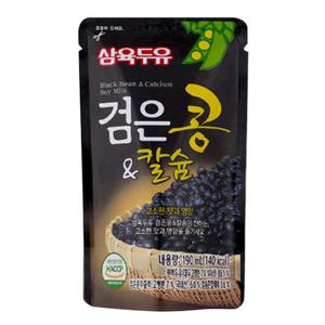 삼육두유 검은콩&칼슘 파우치 190ml x 60팩