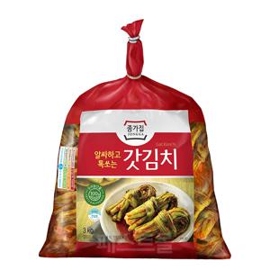 종가집 알싸하고 톡쏘는 갓김치 3kg