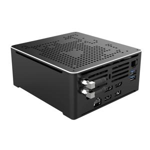 미니 PC, HTPC, 소형 서버, ABY02, 인텔 제온 E-2176M/E-2186M/ W-10885M, 지지대 윈도우 11 프로, DP/HDMI/TYPE-C/2LAN, 4K