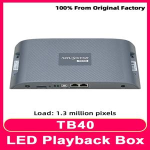 Novastar 멀티미디어 재생 박스, USB 포트, 와이파이 컨트롤러, 풀 컬러 모듈, LED 디스플레이 화면, 비디오 프로세서, HDMI, TB40, HUB75