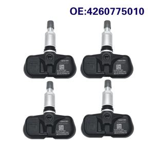 4260775010 타이어 압력 모니터링 시스템 센서 TPMS, Toyota Lexus Scion 42607-75010 550-0103, 4PCs