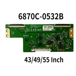 LG용 T-con 보드, V15 FHD DRD, 6870C-0532A, 6870C-0532B, 6870C-0532C, TV 보드, 43 인치, 49 인치, 55 인치