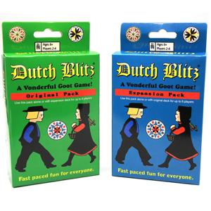 Dutch Blitz 오리지널 빠른 진행 카드 게임, 160 카드 포함, 빠르고 쉽게 배우기 좋은 가족 게임, 모두에게 재미있는 2 인