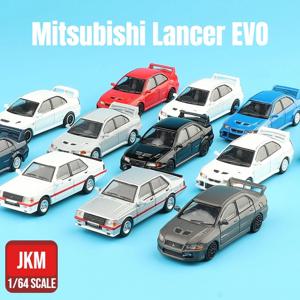 1/64 미쓰비시 랜서 에볼루션 EVO 장난감 자동차, 미니어처 1:64 JKM 레이싱 모델, 프리 휠 다이캐스트 합금 컬렉션, 남아용 선물