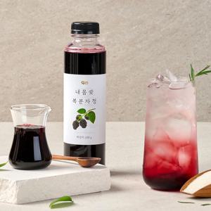 미다몰 그곳에가면 HACCP 내몸애 청 국산 복분자청 630ml