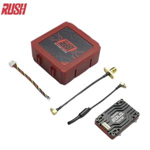 RUSHFPV RUSH 탱크 솔로 5.8G VTX 비디오 송신기, CNC 쉘 48CH 1.6W 고출력 내장 마이크, RC FPV 레이싱 드론용