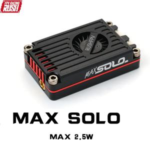 RC FPV 장거리 고정익 드론용 CNC 쉘 비디오 송신기, RUSH TANK MAX SOLO VTX 2.5W 고출력 VTX 48CH