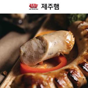 New 제주햄 제주 흑돼지 아침이슬 먹은 고사리 소시지 250g x 4팩