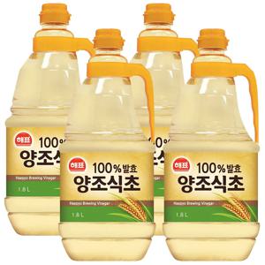 해표 발효 양조식초 1.8L 4개