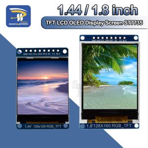 SPI 풀 컬러 TFT IPS LCD 디스플레이 모듈 보드, OLED ST7735 교체, 3.3V 1.44 1.8 인치 직렬 128*128 128*160 65K