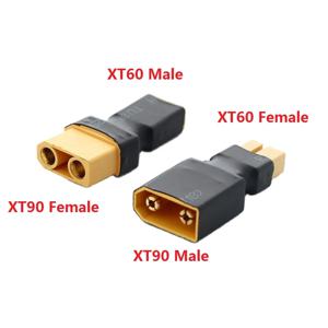 RC Lipo 배터리 제어 부품용 변환 어댑터, XT60 수 암-XT90 수 암 커넥터, DIY