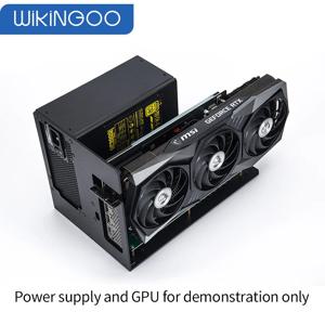 Egpu 썬더볼트 3/4 to pcie 그래픽 카드 외부 브래킷 스탠드, 7900XT/rtx4090 ATX 전원 공급 장치 설치 가능