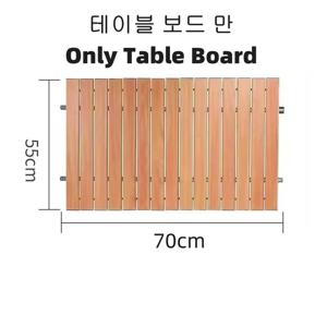 접이식 캠핑 테이블 보드, 휴대용 트롤리 왜건 탁상 보드, 정원 파티 디너 데스크, 야외 해변 피크닉 테이블