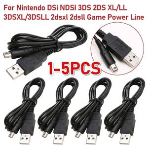 USB 충전기 케이블 충전 데이터 동기화 코드 와이어, 닌텐도 DSi NDSI 3DS 2DS XL/LL, 3DSXL/3DSLL 2dsxl 2dsll 게임 전원 라인, 신제품