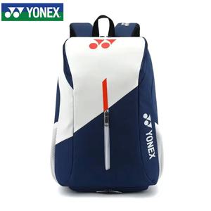 YONEX 고품질 배드민턴 가방, 인체공학적 디자인, 다기능 테니스 라켓 배낭, 최대 4 라켓 견딜 수 있음