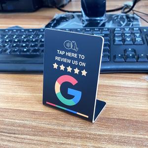 인스타그램 페이스북 Tripadvisor Trustpilot Google Review NFC 스탠드, NFC 테이블 디스플레이, 쉽게 피드백 받기, 3 