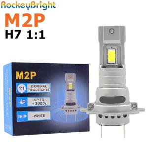 차량용 LED 램프 LED 헤드라이트 전구 RoHS 라이트, M2P H7 LED 헤드라이트, 6500K H11 H8 안개등 9005 HB3 H1 9006 H4