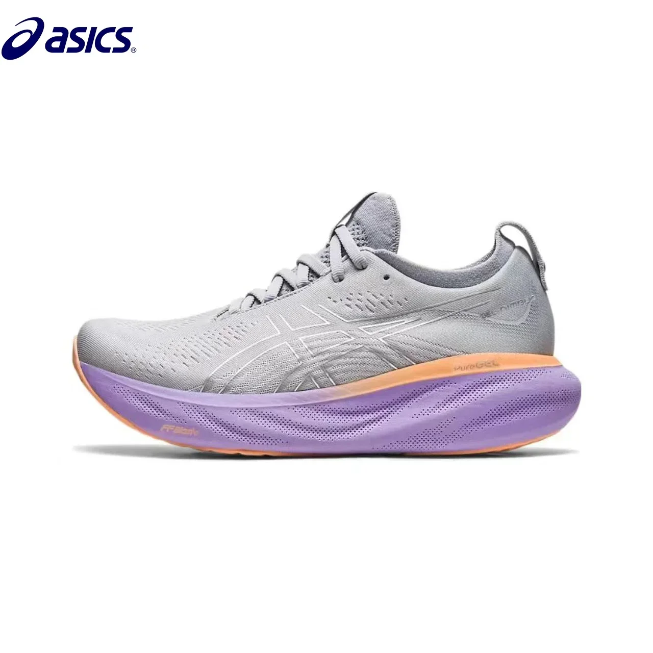 Asics Nimbus 25 여성용 러닝화, 테니스 로우탑, 미끄럼 방지, 통기성 경량 운동화