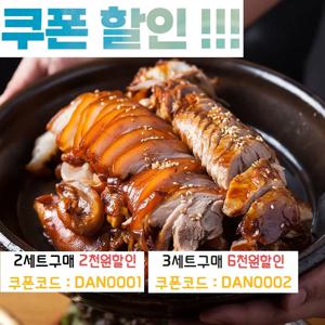 1+1 순살족발 300g 총 2팩, 통순살, 불족발, 슬라이스 족발 선택