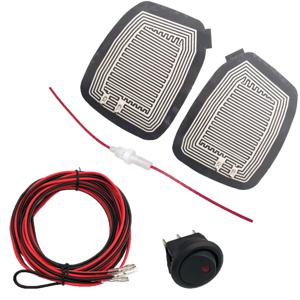 Universal DC 12V  Car Wing Mirror Heated Pad Quick Warm Heated mirrors Defogger Remove Ice\Rain\Frost Safe Driving