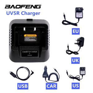 Baofeng 휴대용 워키토키, 양방향 라디오, EU, US, UK, USB, 차량용 배터리 충전기, Baofeng UV-5R DM-5R 플러스, UV 5R, UV10R, UV-5R