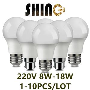 Led 전구 램프 E27 B22 220V 전구 리얼 파워 8W 9W 10W 12W 15W 18W 따뜻한 화이트 콜드 화이트 램프, 가정용 Led 램프