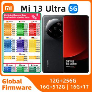 샤오미 13 울트라 5G 스마트폰, 5000mAh, 2K, 6.73 인치 화면, 90W 스냅드래곤 8 2 세대, IP68 방수, 50MP 쿼드 카메라, NFC 중고 휴대폰