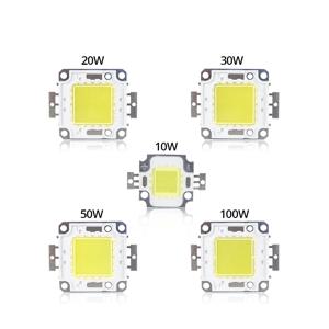 COB LED 칩, 통합 매트릭스 다이오드 비즈, DIY 투광 조명 스포트라이트, 고출력, 10W, 20W, 30W, 50W, 100W, DC 9-12V, 30-36V, 5 개