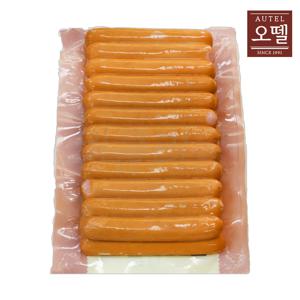 [퀴클리몰] 오뗄 후랑크 소시지 1kg / 냉장 핫도그 소시지