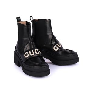 GUCCI 로고 여성 부츠 블랙 753334 AACEY 1090