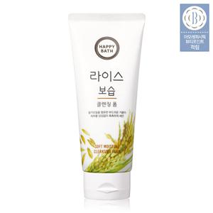 해피바스 라이스 보습/어성초 청정 클렌징폼 200G 1입