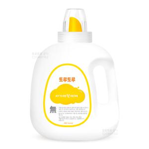 토루토루 아기액상세제 리필형 2600ml+빈용기1개(세탁용)