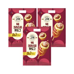 고메 빅크리스피 핫도그 520g x3개