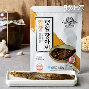 순창문옥례식품 된장깻잎 장아찌 150g 파우치