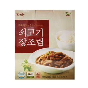 코스트코 본죽 쇠고기장조림 170g×4