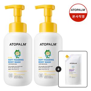 [1+1] 키즈 소프트 포밍 바디워시 460ml