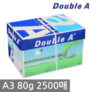 더블에이 A3 복사용지 80g 2500매 1BOX